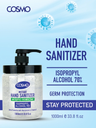 COSMO Instant Hand Sanitizer Gel 1000ml