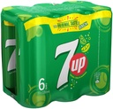 7 UP Carbonated Soft Drink 330ml (Pack of 6)