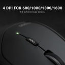 RAPOO MT550 Multi mode Wireless Optical Mouse Black, 17745