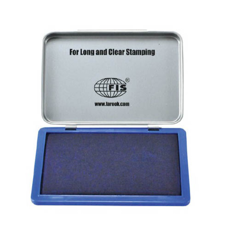 FIS Stamp Pad , Blue , Medium