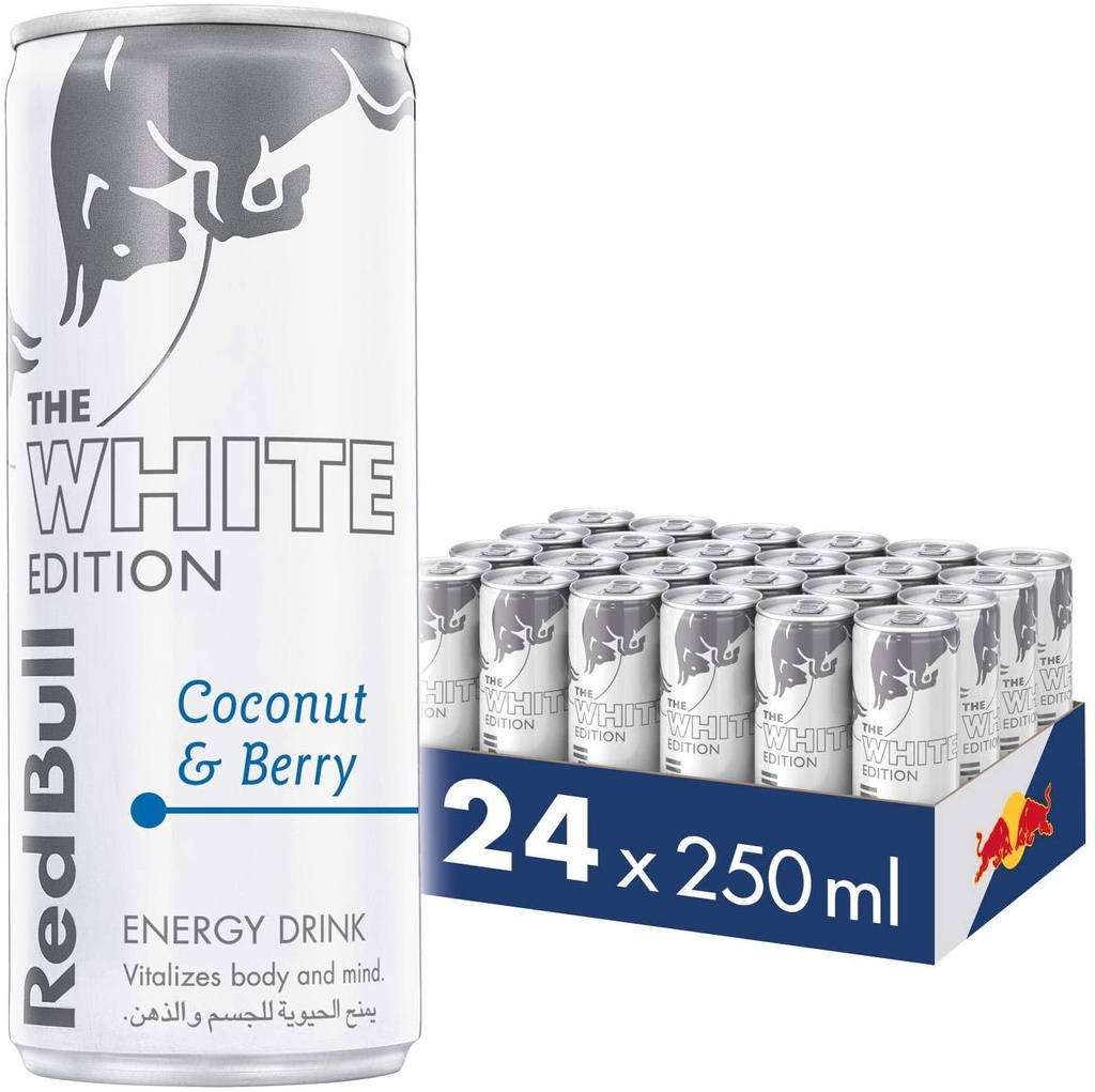 Red Bull White Edition Energy Drink, 24 Cans x 250ml