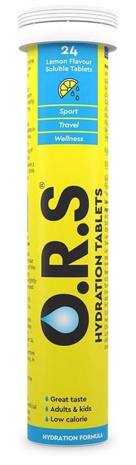 ORS Lemon Soluble Tablets (Pack of 24)