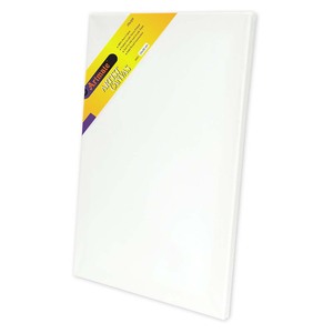 Artmate JIGNE09-2430 Stretched Canvases Back Stapled (280 GSM), 24X30cm Size