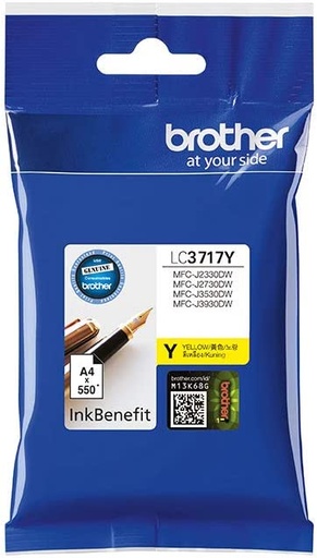 Brother 3717Y Ink Cartridge , Yellow