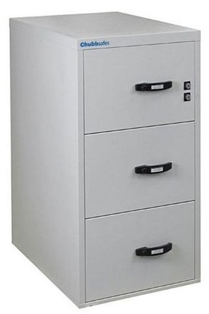 [MX0040] CHUBBSAFES PROFILE NT FIRE RESISTANT CABINET MODEL NT 120 31"