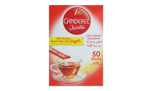 Canderel Low Calorie Sweetener  with Sucralose (50sticks)