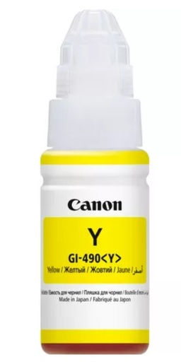 Canon GI-490 Yellow Ink Bottle , 135ml