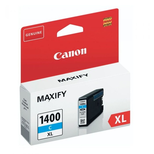 Canon Maxify PGI-1400XL Ink Cartridge, Cyan