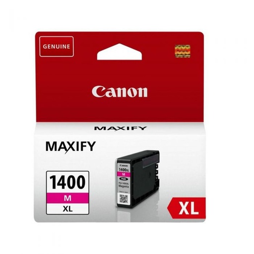 Canon Maxify PGI-1400XL Ink Cartridge, Magenta