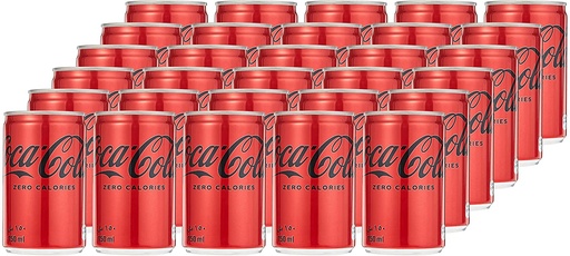 Coca-Cola Zero 150ml Can (Pack of 30)