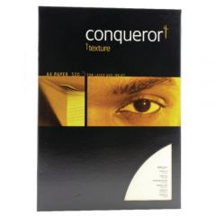 Conqueror Paper ,Vellum Laid Finish A4 ,100gsm (500sheets) (For Certificates)