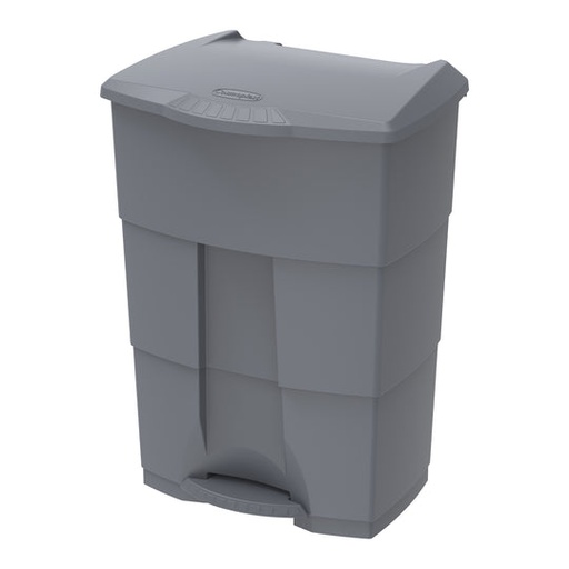 Cosmoplast 70L STEP-ON WASTE BIN WITH PEDAL . GREY