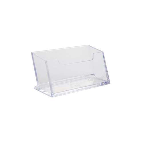 Deli 7623 Clear Acrylic Business Card Holder (Pack of 5)