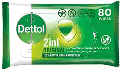 Dettol Anti-Bacterial 80 Wipes