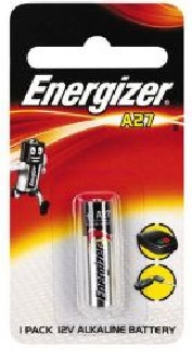 Energizer A27BP1 MAX- SP Alkaline Batteries - 12V