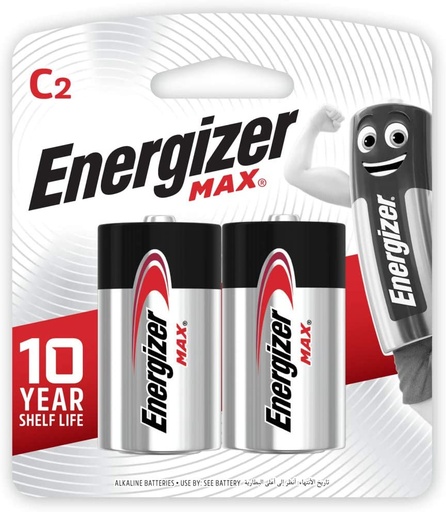 Energizer E93 Max C Alkaline Battery  (Pack of 2)  x 12