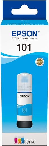 Epson 101 EcoTank Cyan ink bottle ,70ml