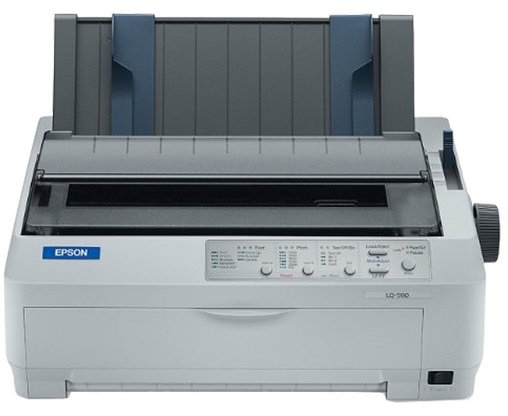Epson LQ590 Dot Matrix Printer, White