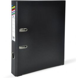 FIS FSBF4A4PBK PP Box File - A4, 4cm, Black (Pack of 5)