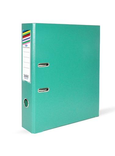 FIS FSBF8PGR (Unfixed) PP Box File 8cm Spine, Green ( Case of  50)