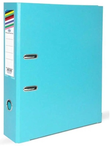 FIS FSBF8PLBLFN PP Lever Arch File with Fixed Mechanism , F/S , Light Blue