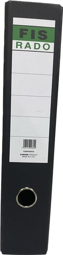 FIS FSBF8RDFIX Rado Box File F/S 8cm Spine, Fix Mechanism , Black Marble