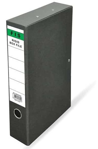 FIS FSBFRIGID-8 Laminated Rigid Box File (Pack of 10)
