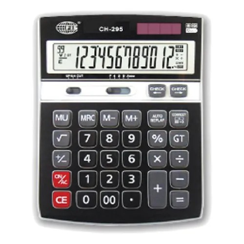 FIS FSCACH-295 Check And Correct 12 Digits Calculator