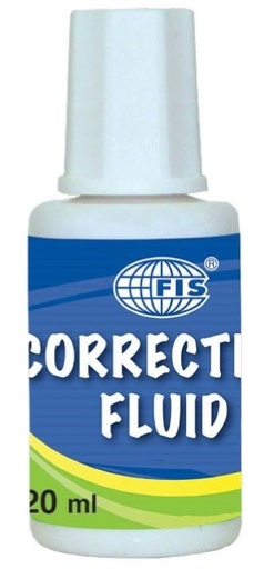 FIS FSCF03 Correction Fluid, 12ml