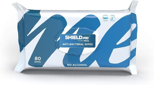 SHIELDme Antibacterial, Disinfecting Wipes – 80 wipes