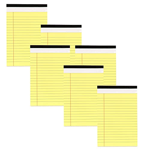 FIS FSPD50A4YL Legal Pad Yellow A4, 50-Sheets (Pack of 12)