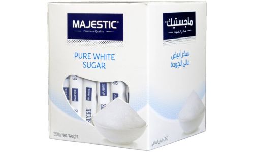 Majestic White Sugar Sticks 350g