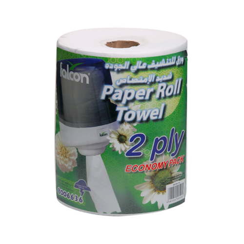 Falcon M Tork Paper Towel Roll ; 2-ply Embosed (Pack of  6) , 18cm (TPPNT086)