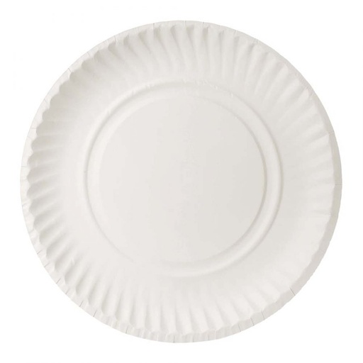 Foodpack Light Duty Paper Plate 9 inch ( Pack of  100)
