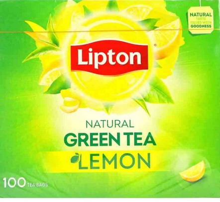 Lipton Green Tea Lemon (100 Teabags)