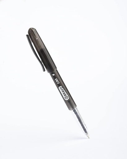 BRAVO 100 Ballpoint Pen , Black ( Pack of 50) 0.7mm