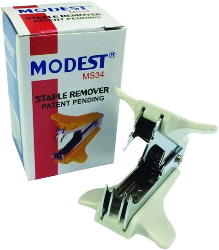 MODEST MS34 STAPLE PIN REMOVER, Assorted