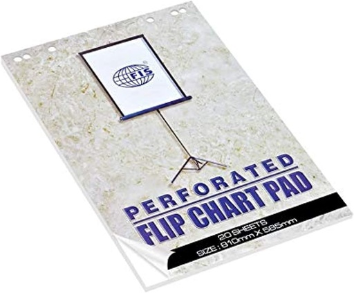 FIS Flip Chart Pad 80gsm, 580mm x 810mm (20 sheets)
