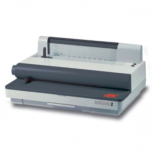 GBC SUREBIND SYSTEM 2 (A5 / A4 ELECTRIC PUNCH: 22 , BINDS: 500 SHEETS / 2"- 80 GSM) 9707051 ELECTRIC COMB BINDING MACHINE