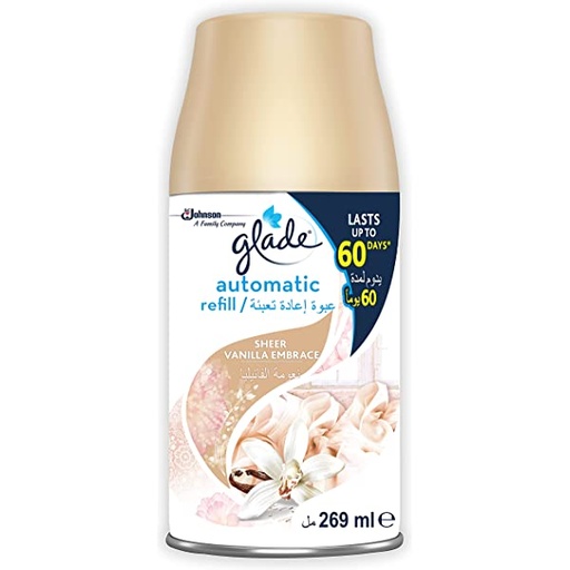 Glade Automatic Spray Refill Sheer Vanilla Embrace 269ml