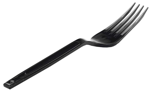 Diamond Heavy Duty Disposable Fork, Black (50PCS) (Case of 40)