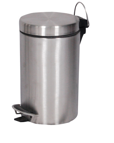 Hygiene System Stainless Steel Dust Bin With Pedal 5Liters