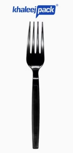 Khaleej Heavy Duty Disposable Fork, Black (50PCS) (Case of 20)