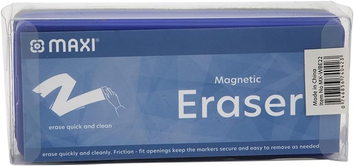 Maxi MX-WBE22 Magnetic Whiteboard Eraser Blue