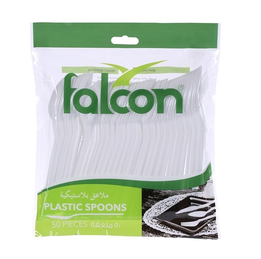 Falcon Teaspoon, White 50 Pieces
