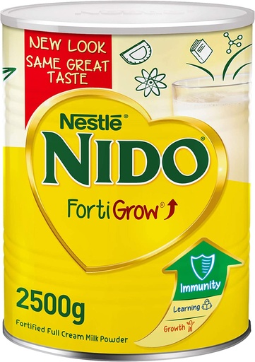 Nestle Nido Fortified Milk Powder 2.50kg ( in Can)