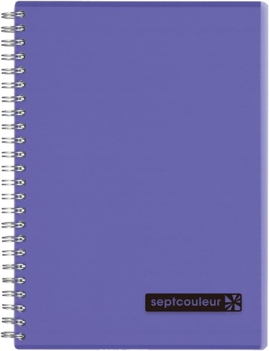 Maruman Septcouleur Notebook A5 80 Sheets - Purple