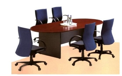 MAZ MF 0720 Oval Shape  Meeting Table