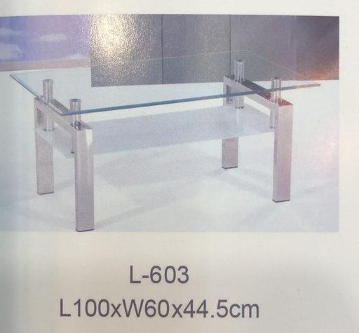 MF L-603 Coffee Table , Glass