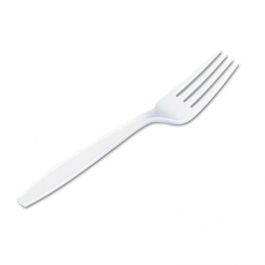Falcon Disposable Fork , White ( Pack of 50)-100524